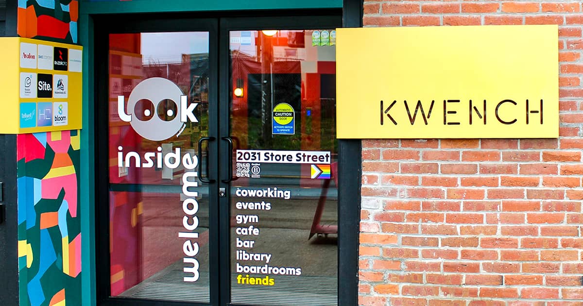 Kwench co-working space Victoria Bc Canada